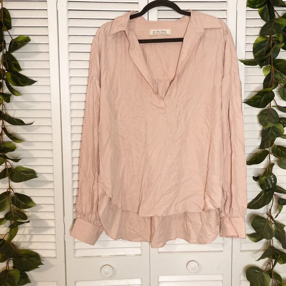 Free People - We The Free Pink Love Until Tomorrow Top L - Picture 3 of 7